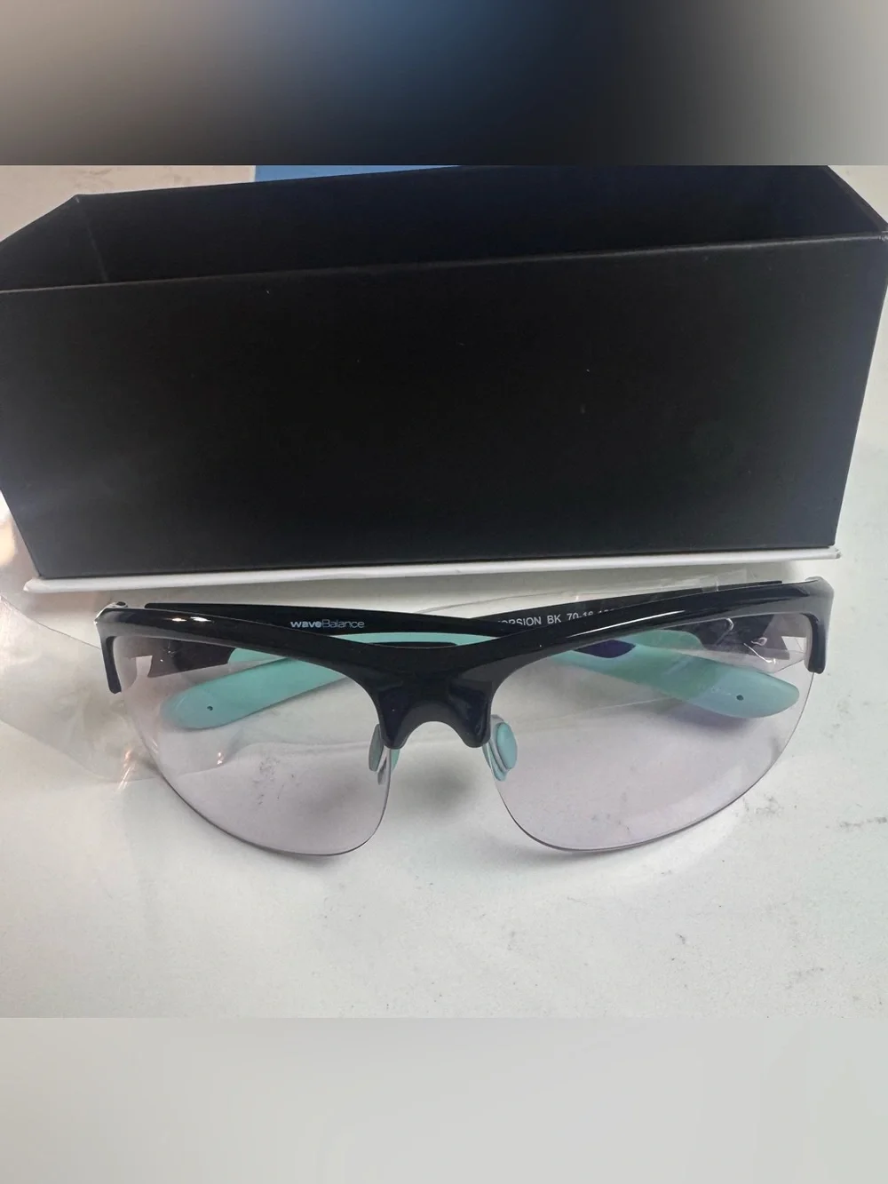 WaveBalance Torsion Gaming Glasses Ghostwave Blue Light Black New Open Box